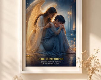 Angel Wall Art - The Comforter