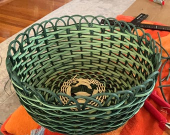 The Succulent Basket! Custom Woven Basket: Choose Your Colors!