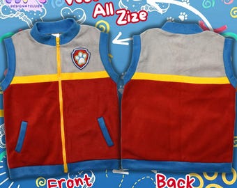 Chaleco Ryder para Halloween, disfraz para niños y adultos IN9