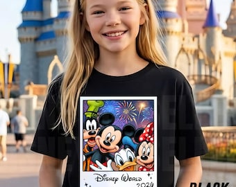 カスタムレトロディズニーパーソナライズファミリーシャツ、ディズニーランドTシャツメンズレディースキッズガール幼児ベビー、ディズニーワールドTシャツトリップクルーズバケーションKD2