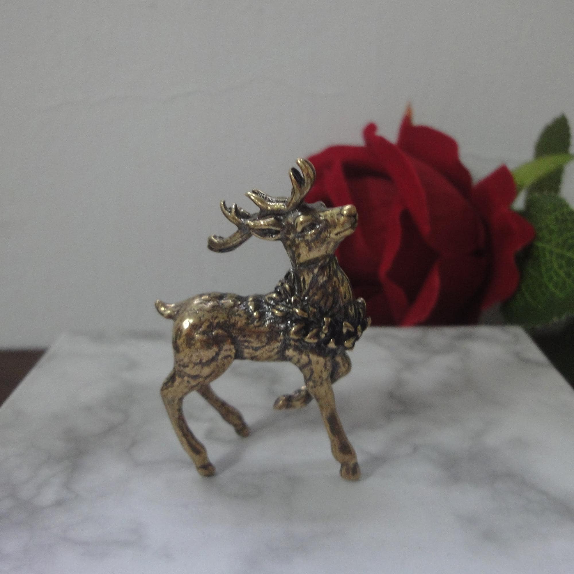 真鍮の鹿 - Etsy 日本