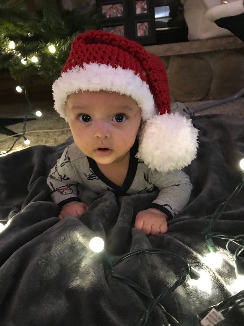 baby girl santa hat