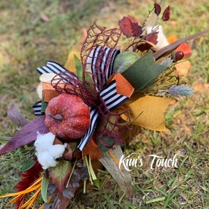 Fall wreath| Fall wreaths for front door| Fall Wreath Swag | |Fall Door Decor |Thanksgiving wreath Swag|Swags for door| Swag for Lantern