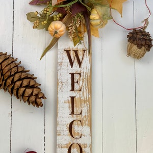 Fall welcome wreath| Fall wreaths for front door| Fall Wreath Swag | |Fall Door Decor |Thanksgiving wreath Swag|Swags for door