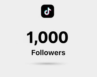 1,000 TikTok Followers | Fast TikTok Growth Service | Real & Organic Followers | Boost TikTok Account | Social Media Growth