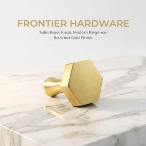 Cabinet Knobs Pulls Drawer Knobs Hexagon Gold Solid Brass Knobs Kitchen Cabinet Handles Dresser Knobs Kitchen Hardware Cupboard Knobs