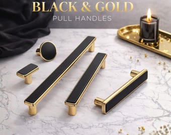 Cabinet Pulls Hardware Furniture Handles Kitchen Wardrobe Drawer Dresser Door Knobs Pull Handle Modern  Hardware Mixed color A05962 A05929