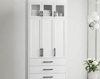 Poignées d'armoires Poignées de tiroirs Or noir carré en T Bar pour armoires de cuisine Commode pour meubles Bouton de poignée Quincaillerie 1363