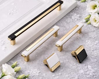 Cabinet pull handles knobs Kitchen Hardware gold black knobs white chrome silver door dresser Pulls Handles Knobs furniture pull A05935/1391
