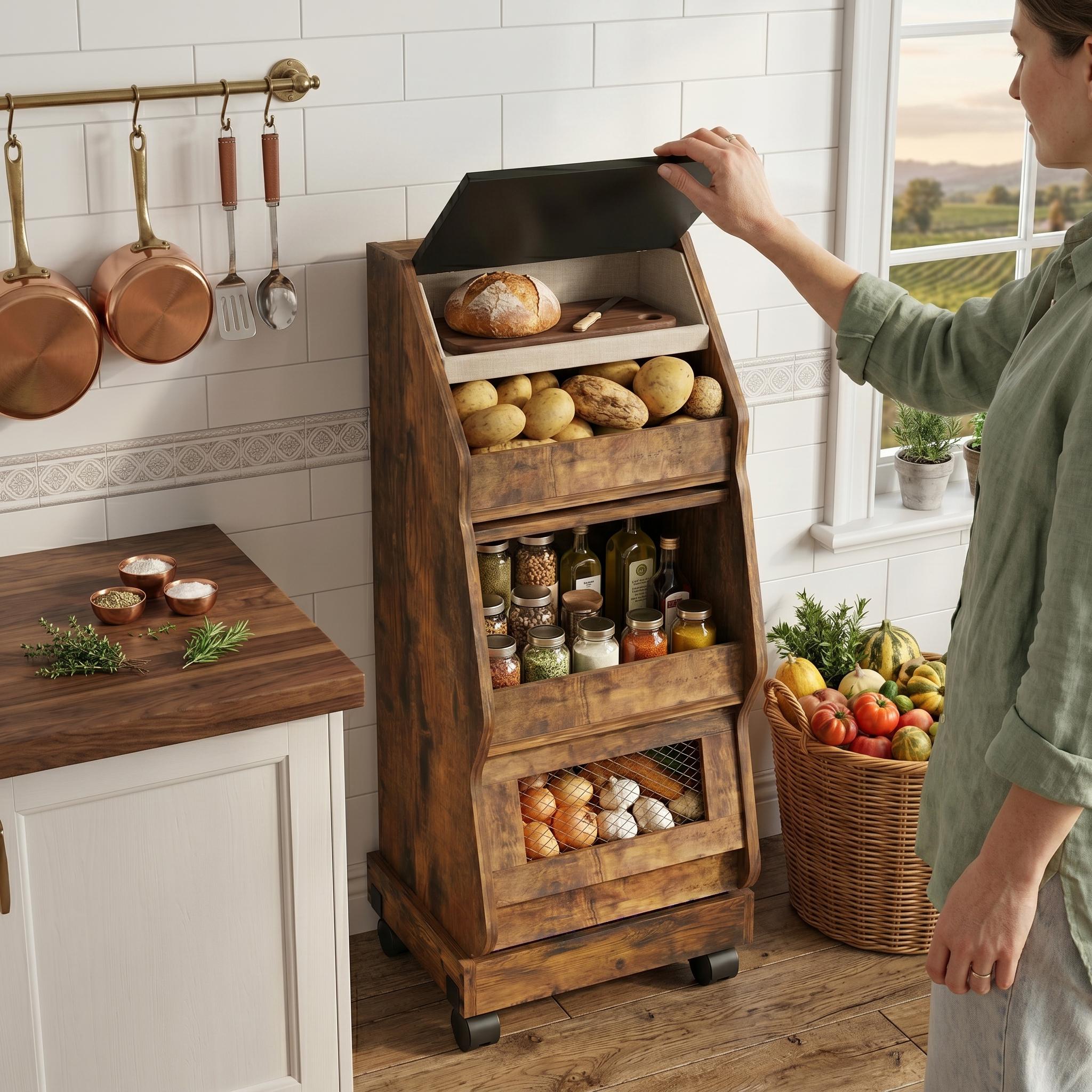 Vintage Root Vegetable Storage - Etsy
