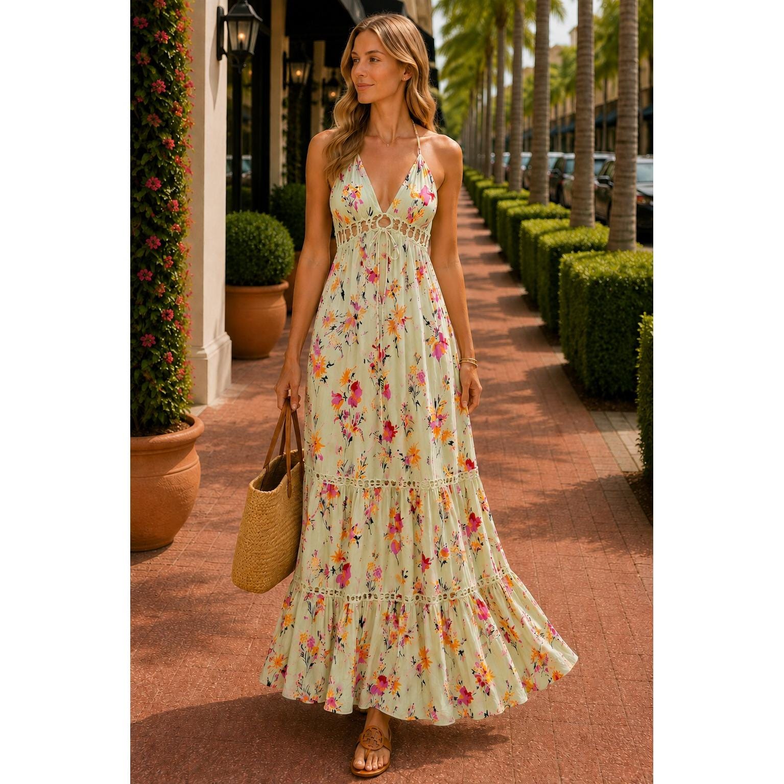 in the flowers maxi dress free people +5