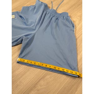 Nike Team UNC North Carolina Tar Heels Basketball Shorts Blue Mens XL Fit Dry image 7