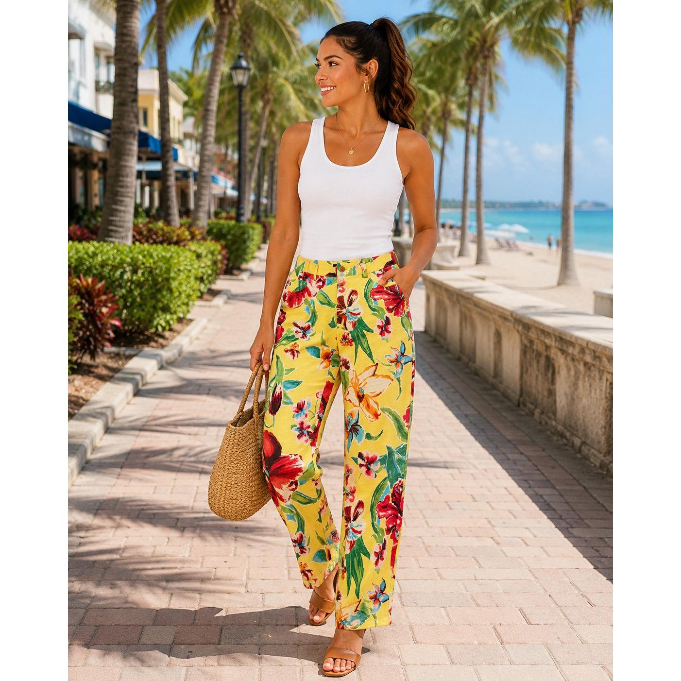 Ralph Lauren Floral Pants - Etsy