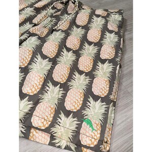 Tommy Bahama Relax Mens Pineapple Print Board Shorts Gray Swim Trunks L image 4