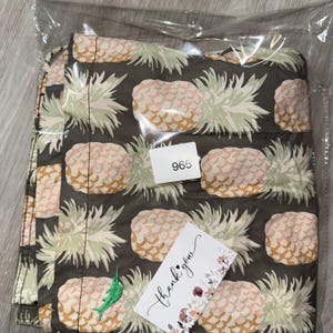 Tommy Bahama Relax Mens Pineapple Print Board Shorts Gray Swim Trunks L image 11