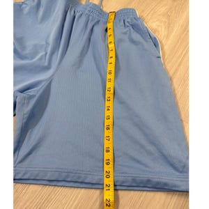 Nike Team UNC North Carolina Tar Heels Basketball Shorts Blue Mens XL Fit Dry image 10