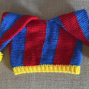 Pomni Jester Hat | TADC (PATTERN)
