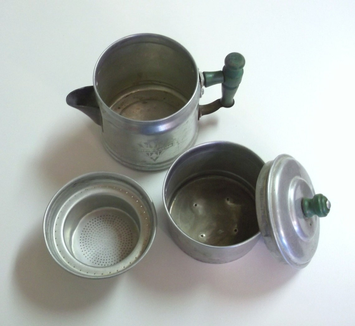 Enterprise Aluminum DripOLator Coffee Pot Drip Coffee Maker Etsy