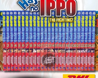 Hajime No Ippo Manga Volume 1-25 English Version Comic Books Expedite Shipping