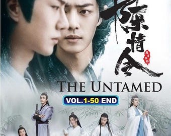 The Untamed 陈情令 (1-50 End) Chinese Drama Series DVD Complete Box Set English Subtitle and All Region-Express Shipping