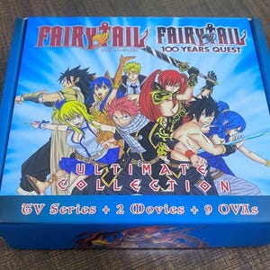 Complete Fairy Tail Anime Series - Etsy
