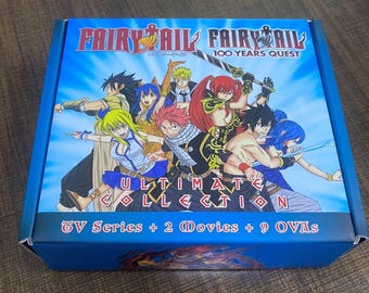 Anime DVD Fairy T. +100 Years Quest(Volume 1-353End+2 Movie+9 OVA) Complete Box Set English Dubbed and All Region Expedite Shipping