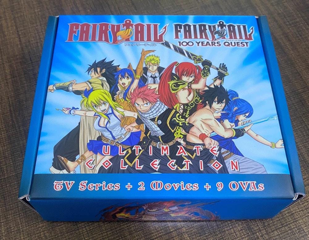 Fairy Tail Dvd - Etsy