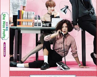 She Was Pretty TV Series Vol.1-16 End (2015 她很漂亮) Korean Drama Series DVD Complete Box Set English Subtitle and All Region-Express Shipping