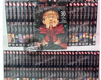 Jujutsu Kai...Manga Volume 0-30 Complete Set English Comic Books Series By Gege Akutami Expedite Shipping