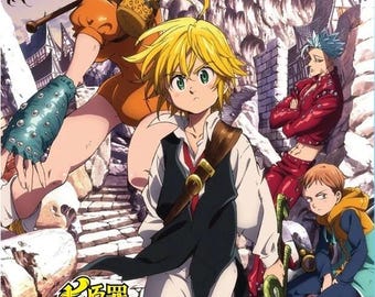 Nanatsu No Taizai (1-124 End) +2 OVA +4 Movies +SP Anime DVD English Dubbed and All Region Expedite Shipping