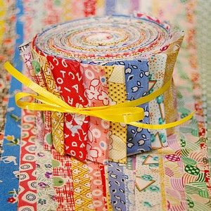 Jelly Roll - 30's Reproduction Fabrics - 20 strips