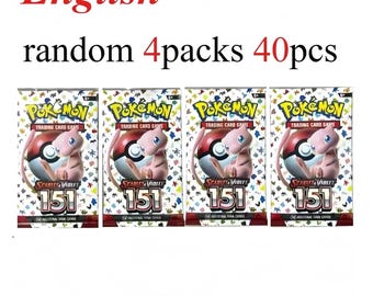 Pokémon Scarlet and Violet 151 Booster Bundle 4 pack New Factory Sealed