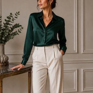 Emerald Green Tops for Women