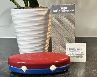 Vintage Avon Gift Collection 2-in-1 Lint Brush Shoe Shine Unused