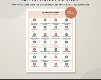 Fall Prevention Checklist for Elderly Parents | Home Safety Guide (PDF)