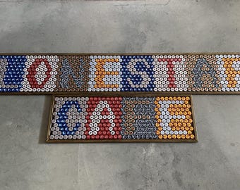 Enseigne alphabétique personnalisée de 12 po.