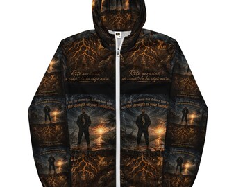 Windbreaker Jacket - Rété Anrasiné Ancestors Gold Raincoat - Afro Streetwear - LEGACIS81