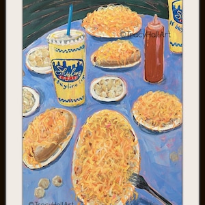 Skyline Chili Art Still Life Cincinnati Art Cincinnati's Chili PRINT 8" x 10"