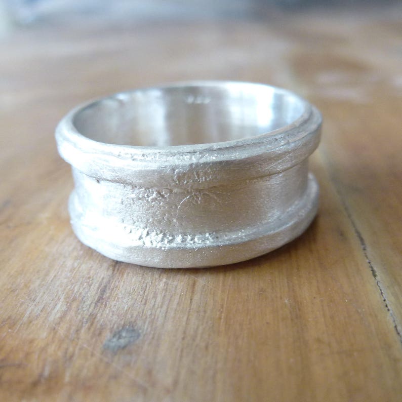 men/'s and women/'s band wedding sets Wedding ring Ring for Men Silver Wedding band Brushed Oxidized Sterling Silver men/'s Ring