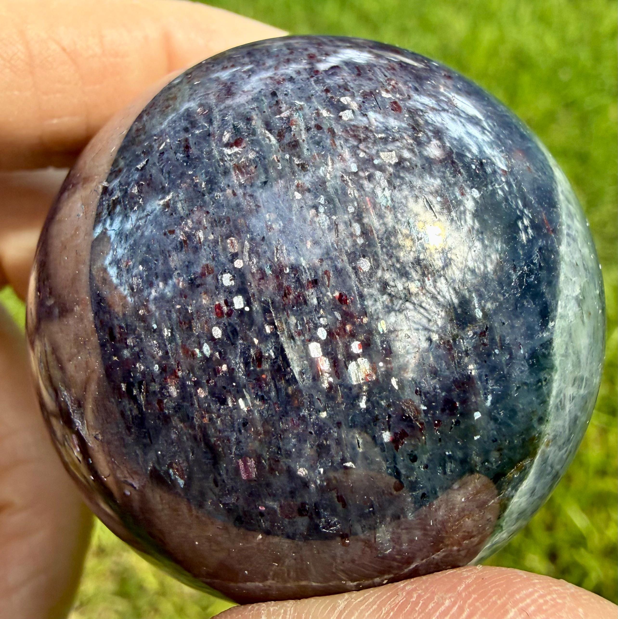 Iolite Sphere - Etsy