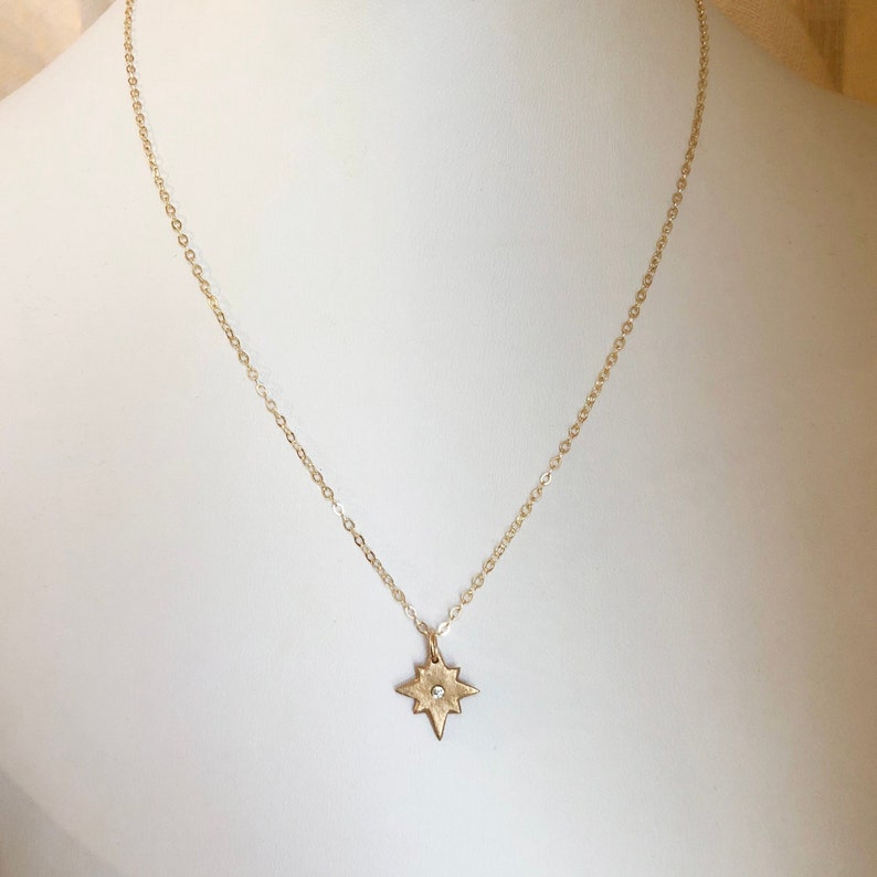 Mini Star necklace | Etsy