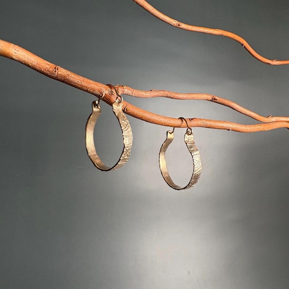 Wonder Bronze Hoops