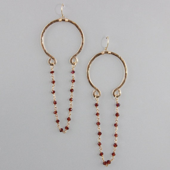Modern Bronze Jewelry Earrings