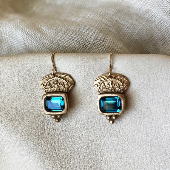 Modern Bronze Jewelry Earrings