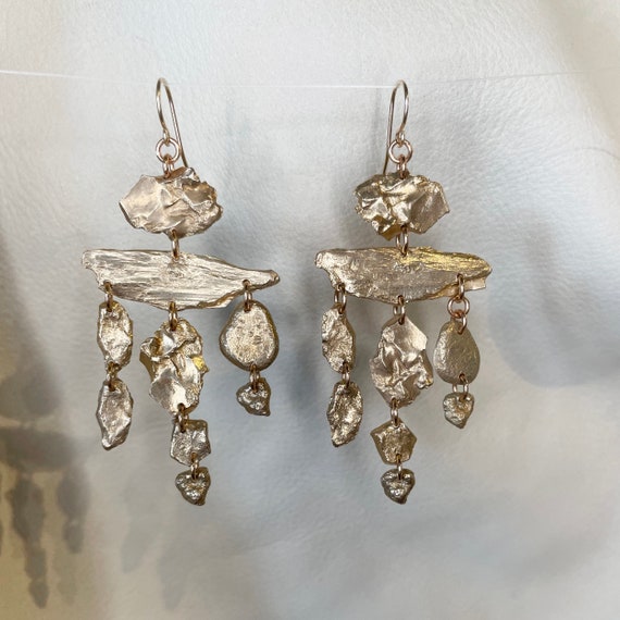 Harpeth Chandelier Earrings in Bronze