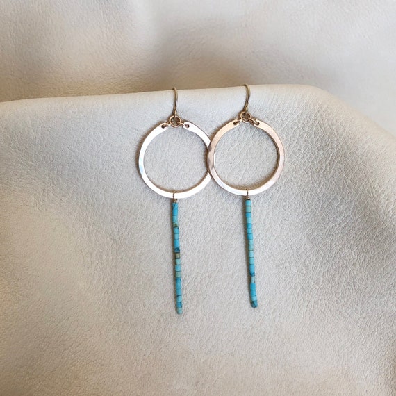 Cleo Earrings in Turquoise