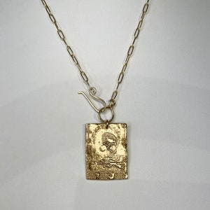 Memento Mori Front Clasping Necklace image 1