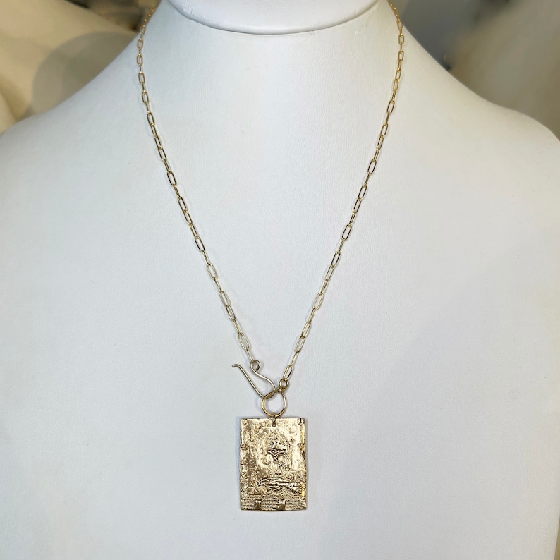 Memento Mori Front Clasping Necklace image 2