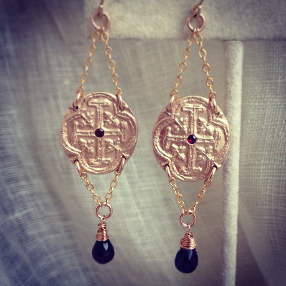 Modern Bronze Jewelry Earrings