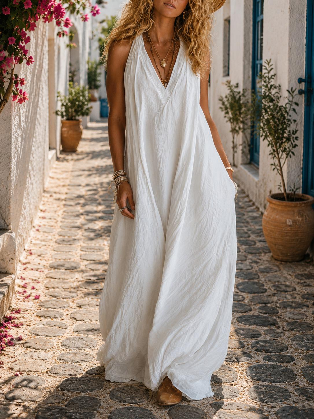 Flowy Island Dress